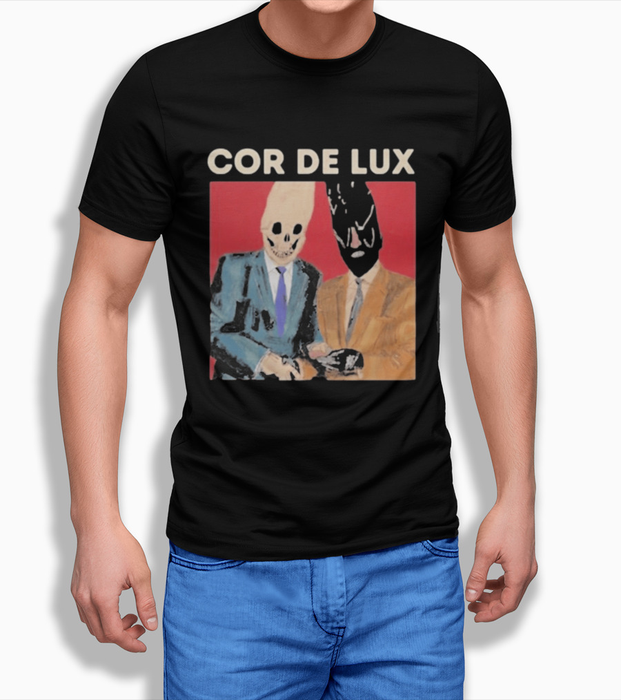 COR DE LUX Surreal Suited Figures T-Shirt