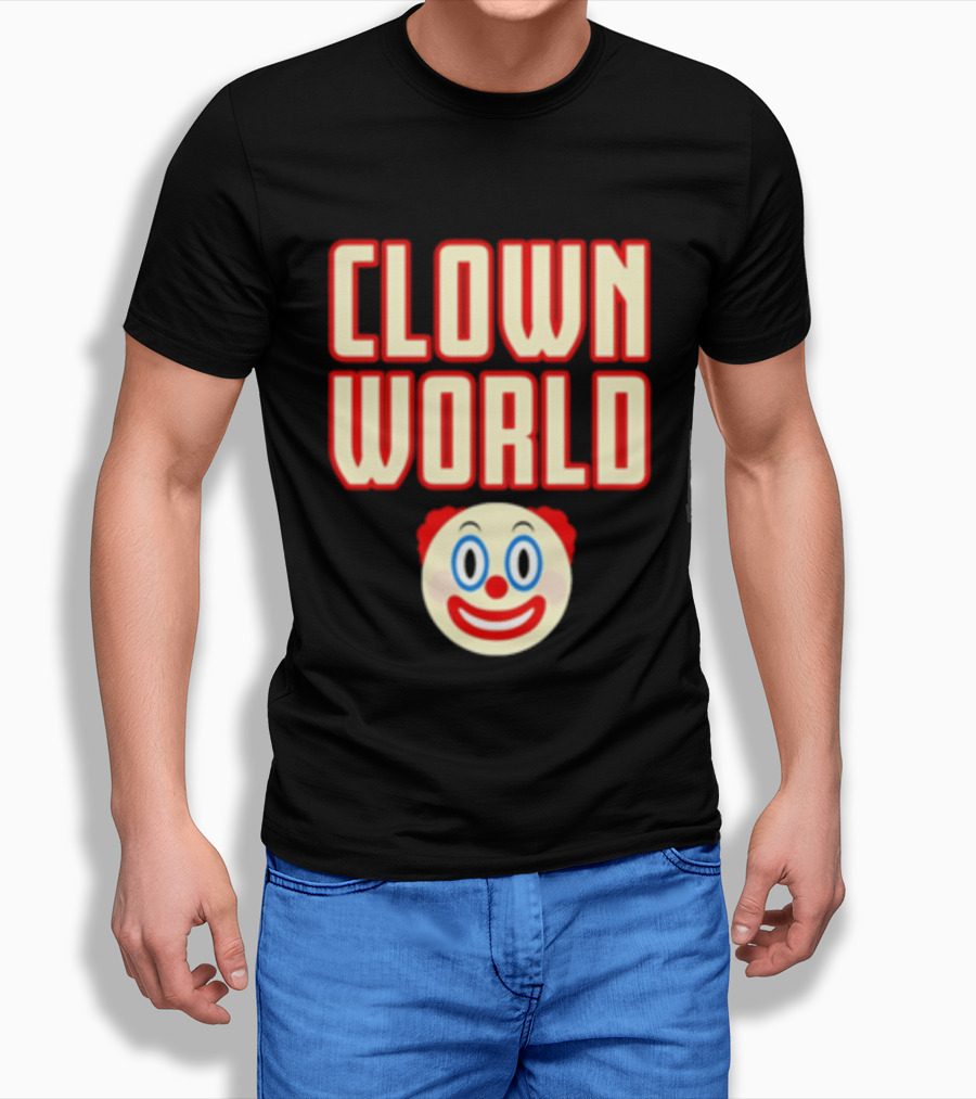 Clown World Satire Humor Iconic Face T-Shirt