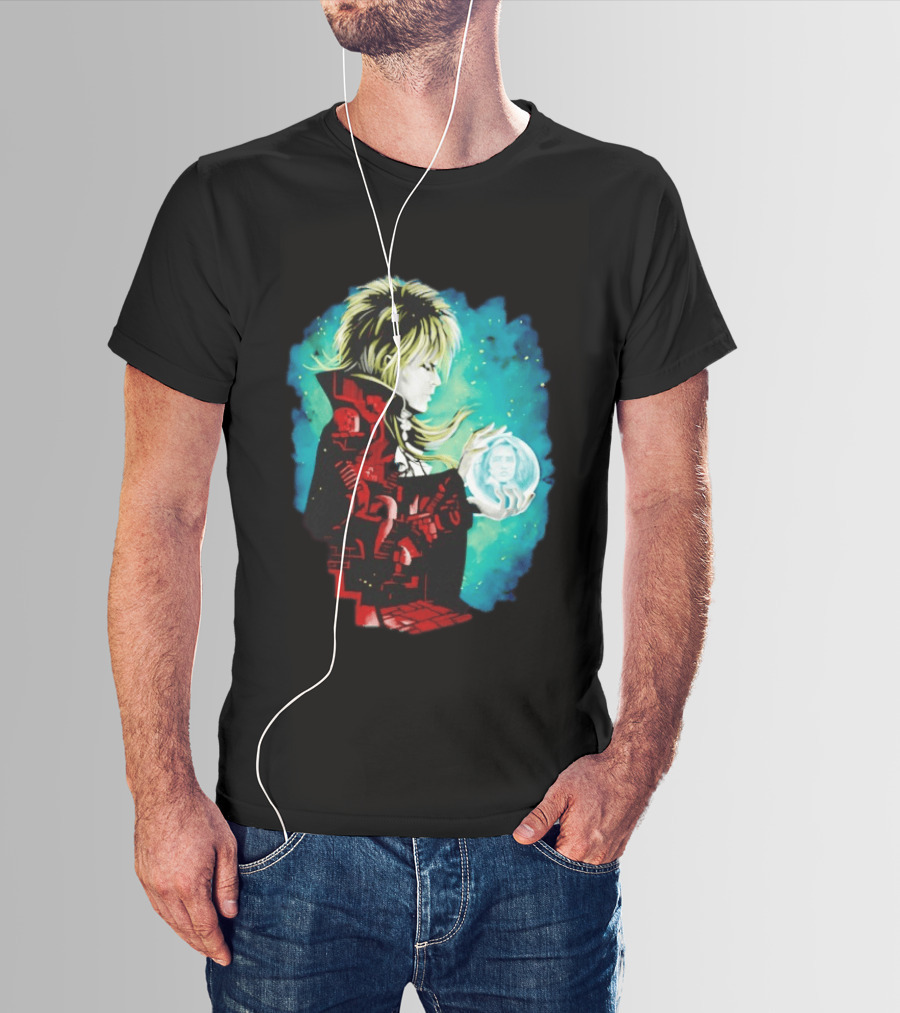Labyrinth Jareth And Sarah Magic Orb T-Shirt