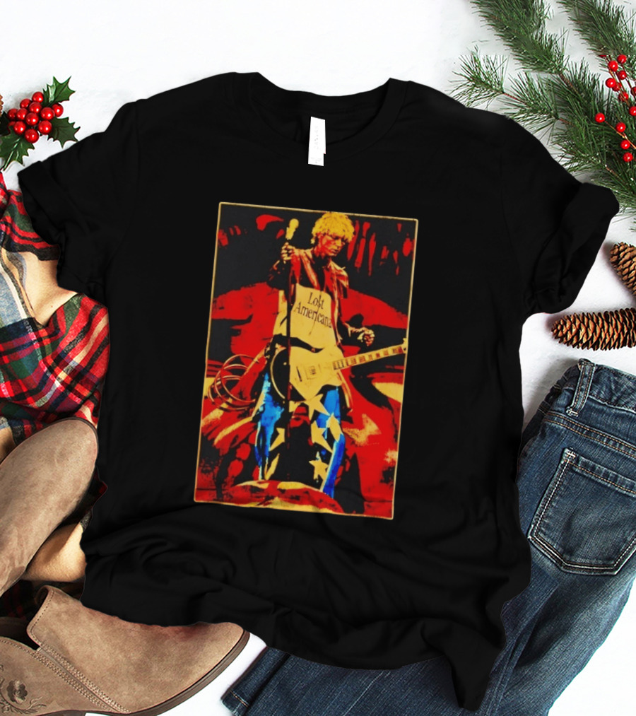 Lost Americana Kurt Cobain Nirvana Grunge T-Shirt