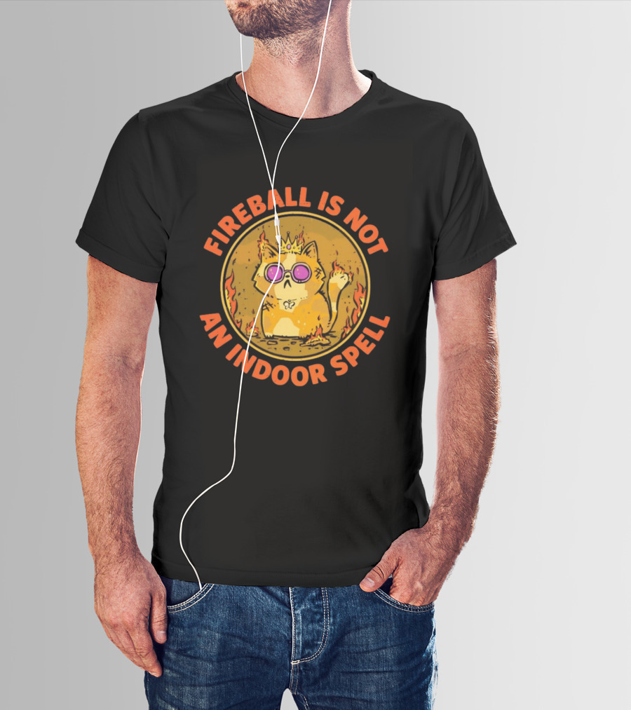 Princess Donut Fireball Is Not An Indoor Spell Dungeon Crawler Carl T-Shirt