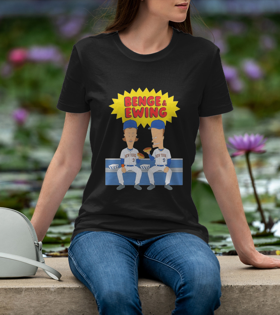 Benge & Ewing New York Mets Beavis And Butt Head T-Shirt