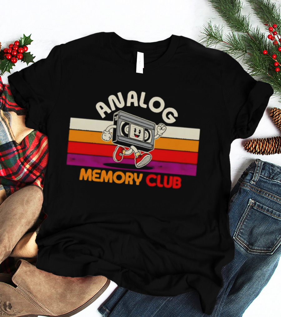 Analog Memory Club VHS Tape T-Shirt