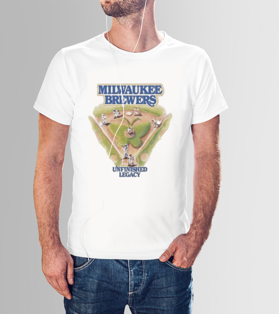 Milwaukee Brewers 2026 Giveaway Unfinished Legacy Local Artist T-Shirt