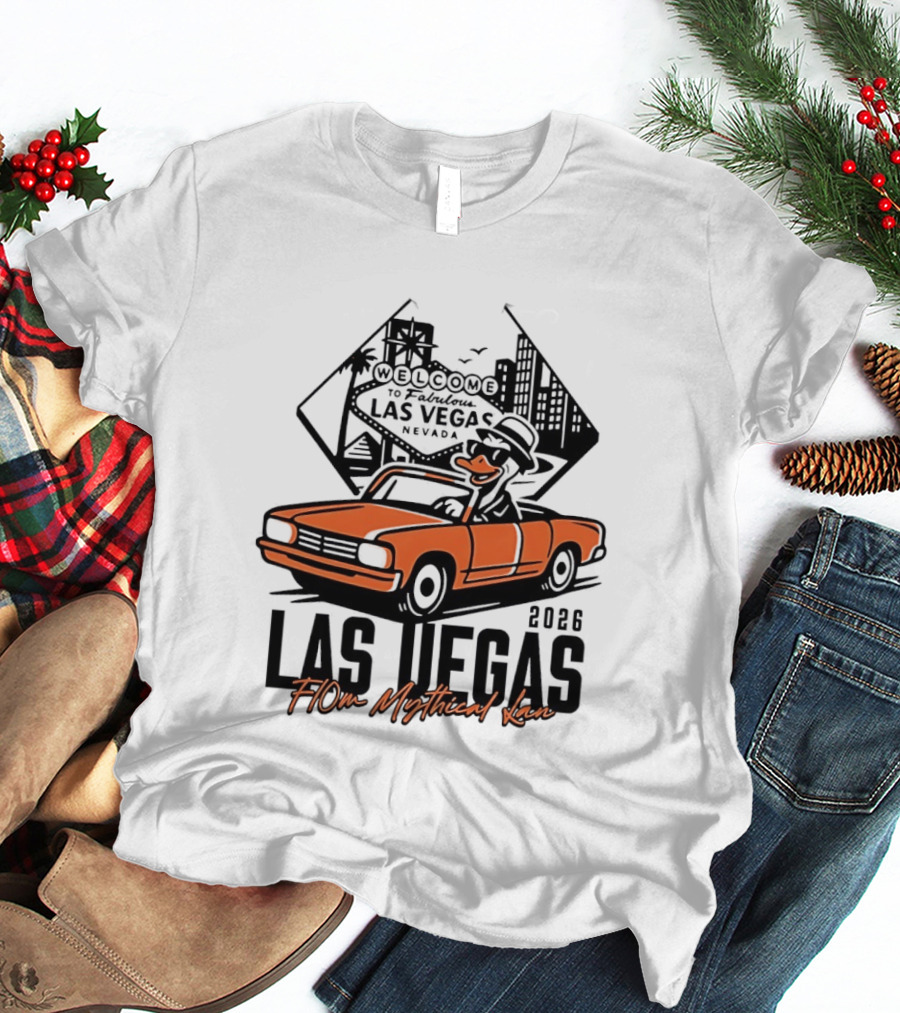 Las Vegas 2026 Duck Driving Convertible Flom Mythical Lan T-Shirt