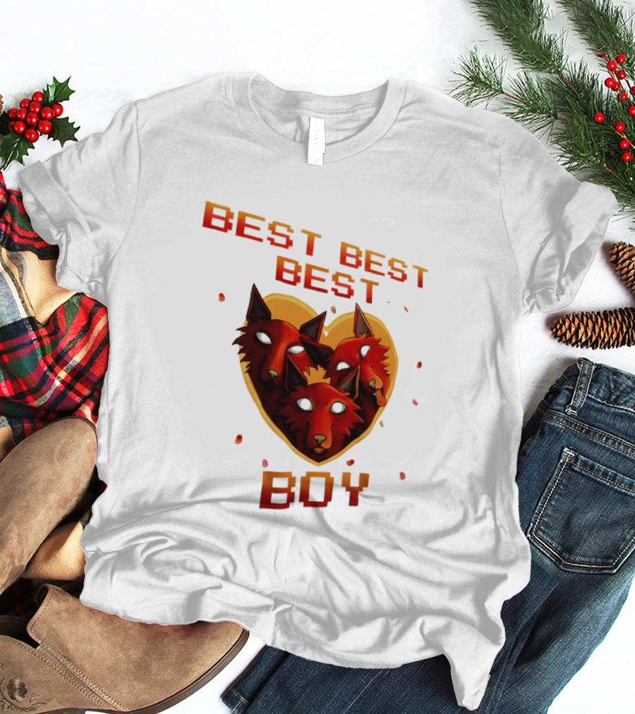 BEST BEST BEST BOY Fox Trio T-Shirt