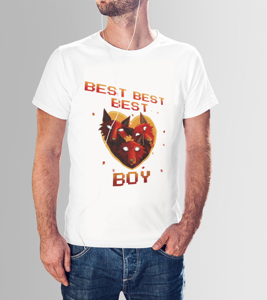 BEST BEST BEST BOY Fox Trio T-Shirt