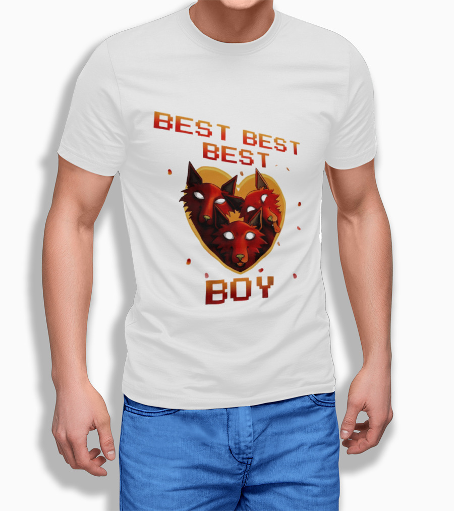 BEST BEST BEST BOY Fox Trio T-Shirt