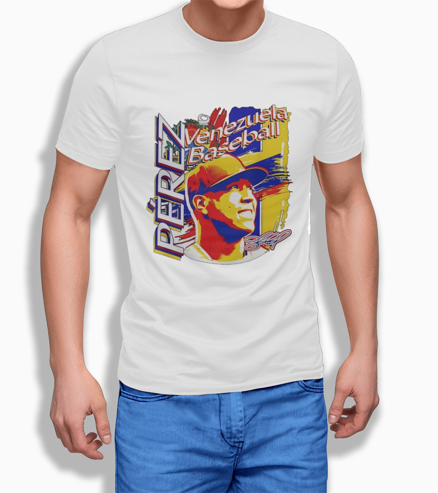 Perez Venezuela Baseball Salvador MLB International T-Shirt