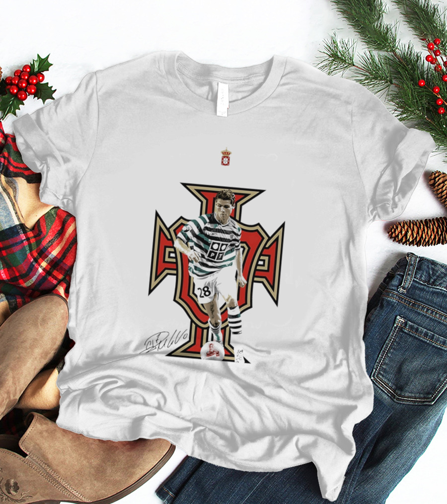 Cristiano Ronaldo Sporting CP Iconic Portugal T-Shirt