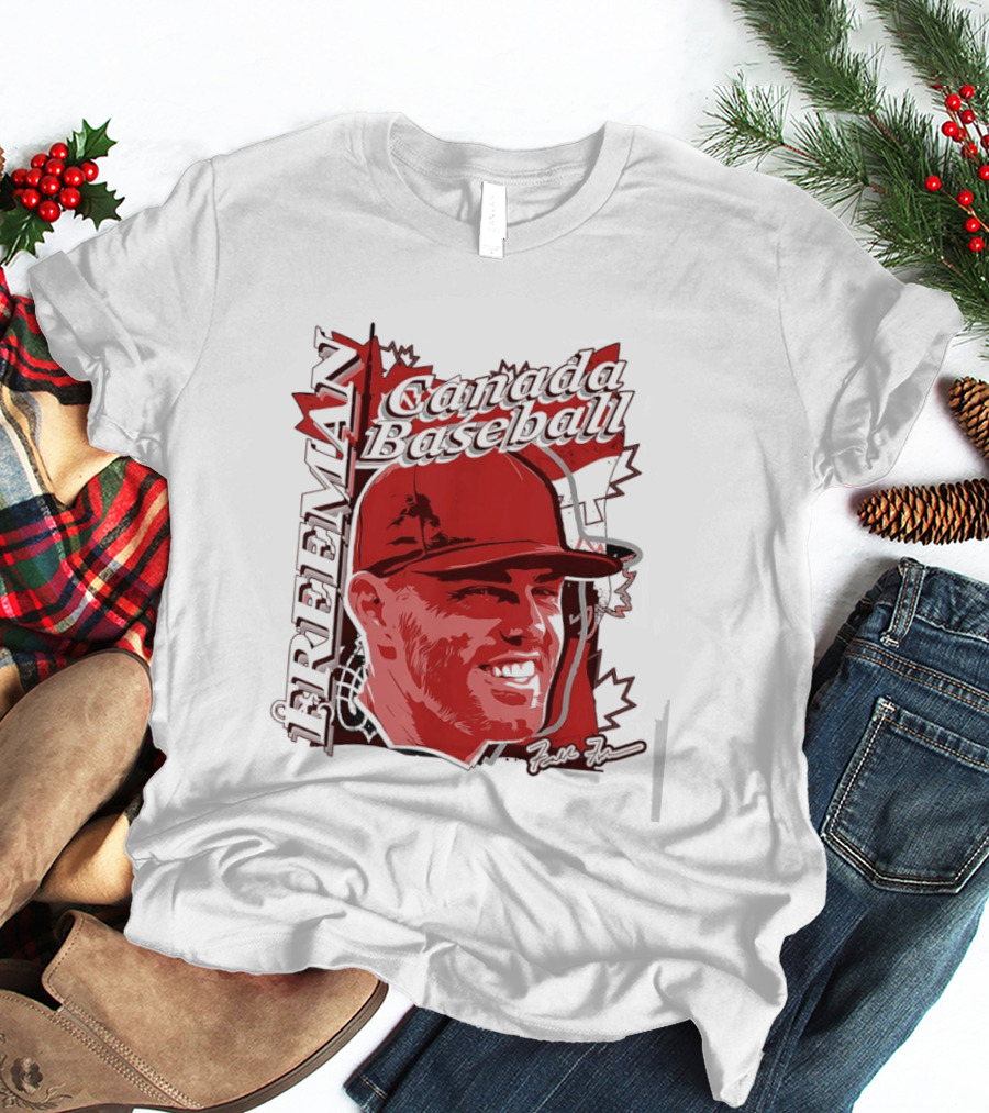 Freddie Freeman Canada Baseball MLB T-Shirt