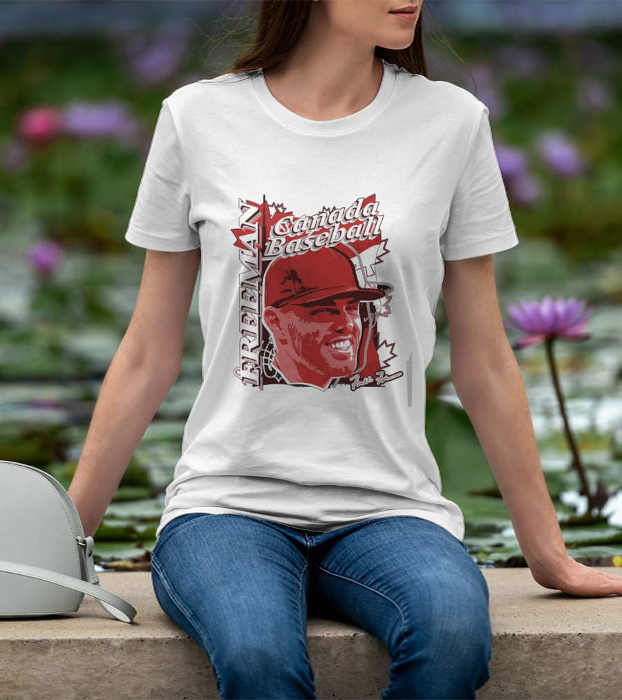 Freddie Freeman Canada Baseball MLB T-Shirt