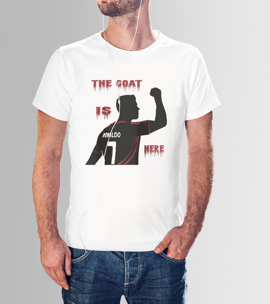 The Goat Is Here Cristiano Ronaldo 7 T-Shirt
