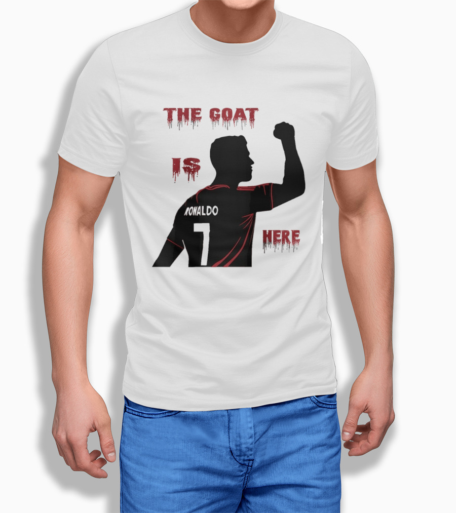 The Goat Is Here Cristiano Ronaldo 7 T-Shirt