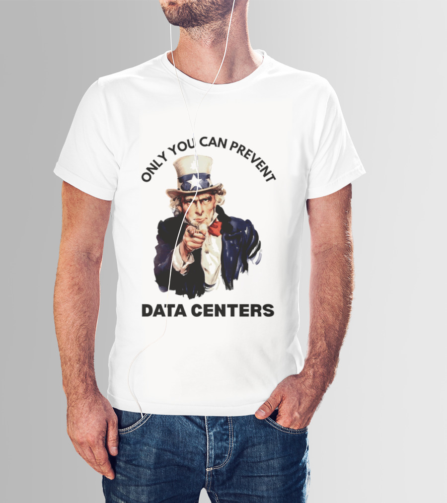 Uncle Sam Only You Can Prevent Data Centers Fourth Of July T-Shirt