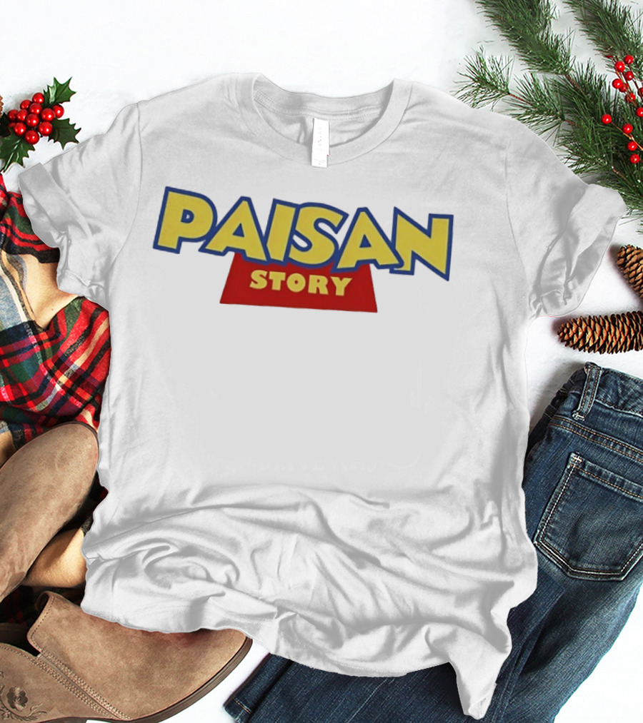 Paisan Story Pixar Toy Movie Parody Italian Culture T-Shirt