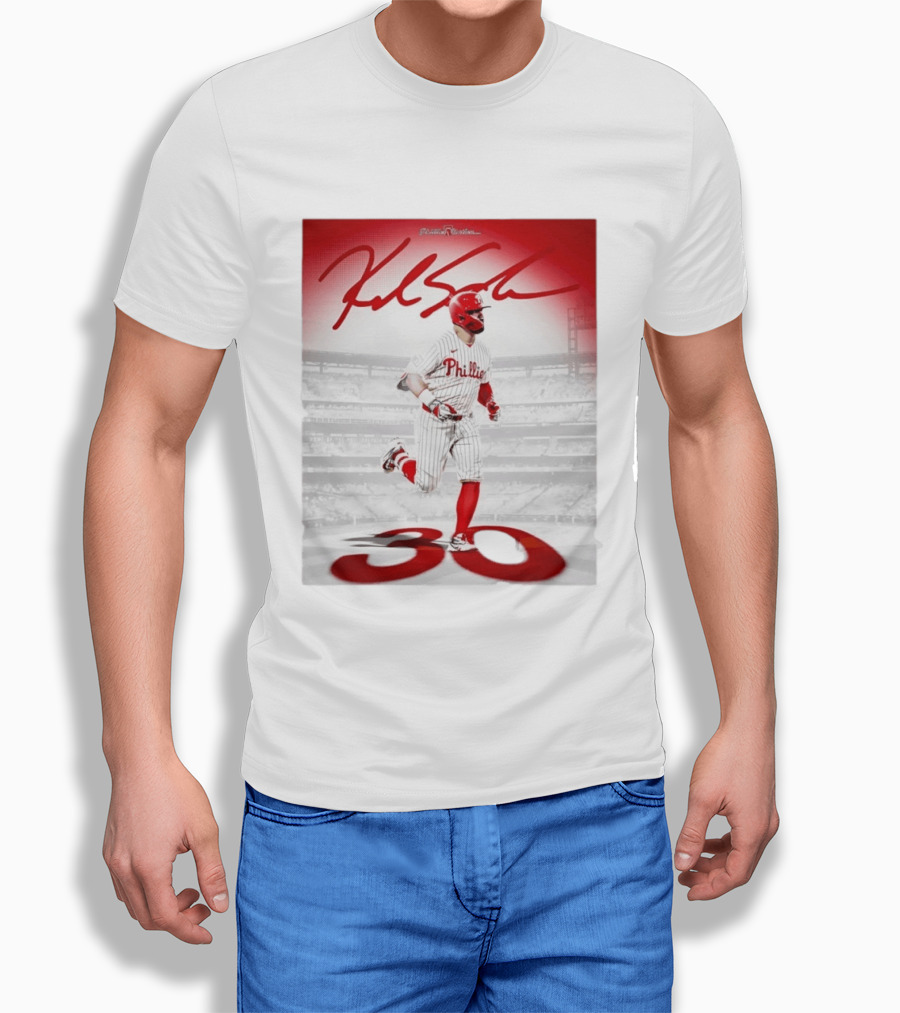 Philadelphia Phillies Kyle Schwarber 30 Home Runs Phillies Stadium T-Shirt