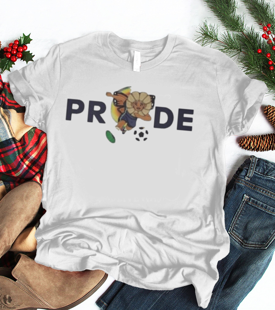 Pride Believe In Your Power Soccer Lion T-Shirt