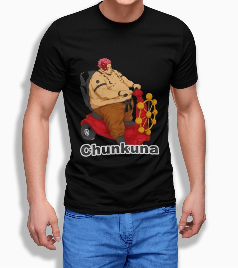 Chunkuna Jujutsu Kaisen Sukuna Parody Anime Manga T-Shirt