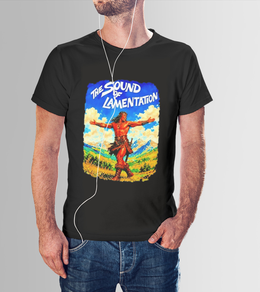 The Sound Of Lamentation Conan The Barbarian Scenic Landscape T-Shirt