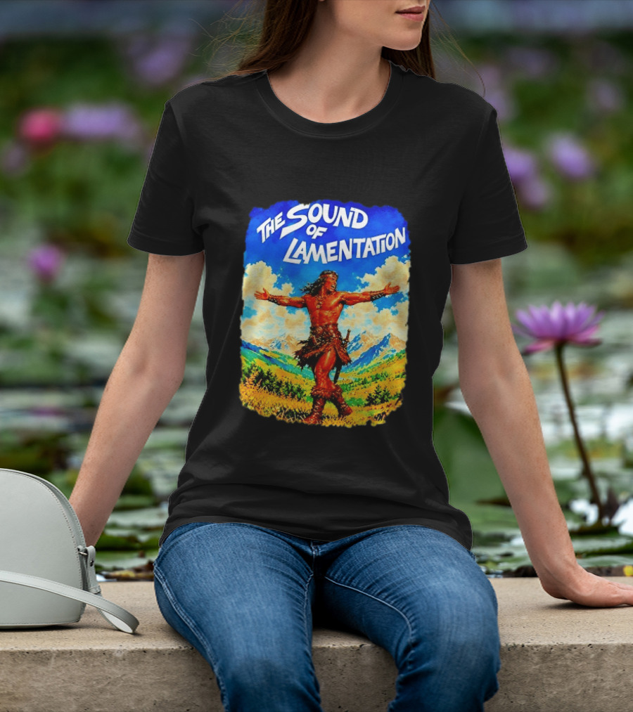 The Sound Of Lamentation Conan The Barbarian Scenic Landscape T-Shirt