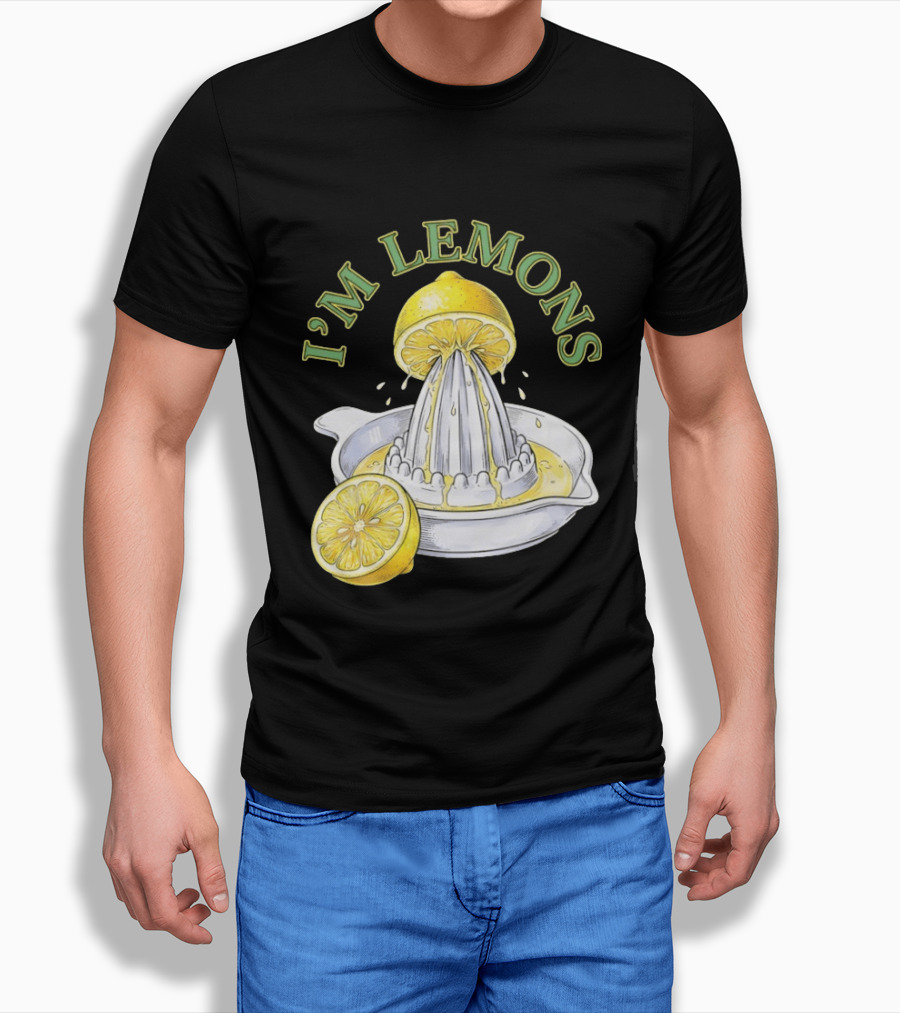 I'm Lemons Juicer And Sliced Citrus T-Shirt