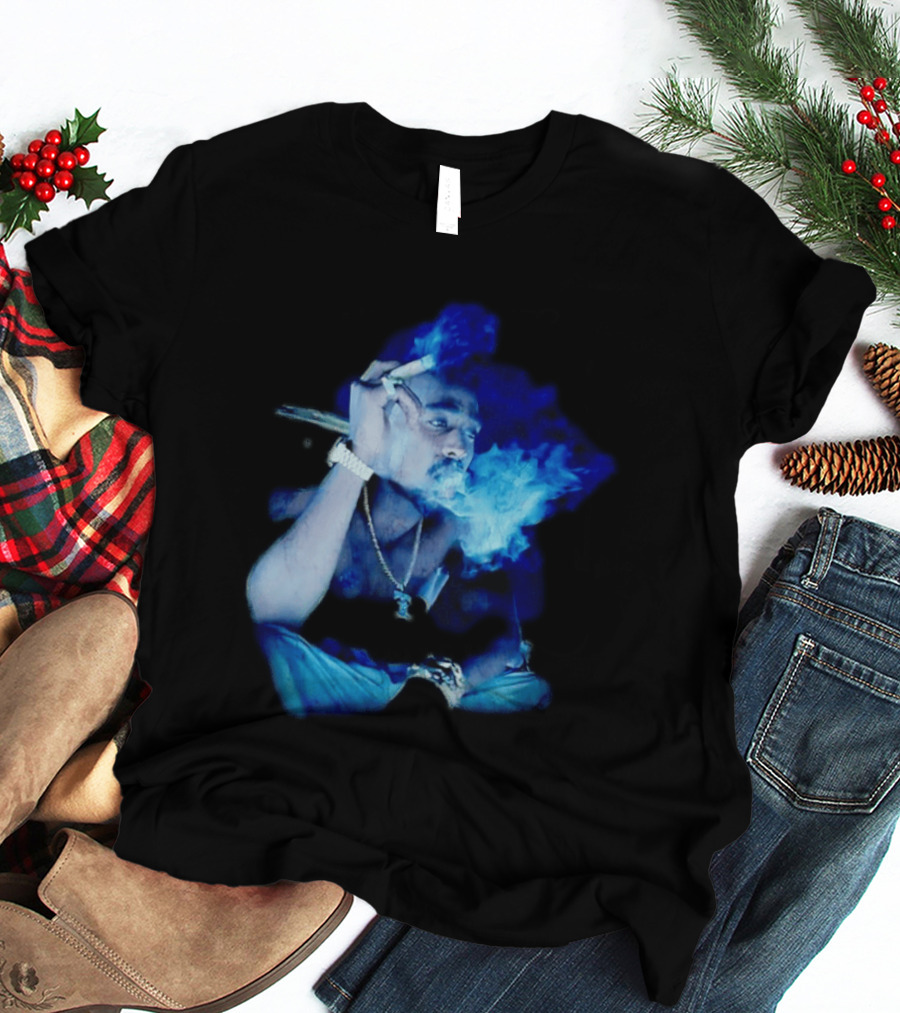 Janet Jackson Thug Life Smoking 2Pac T-Shirt