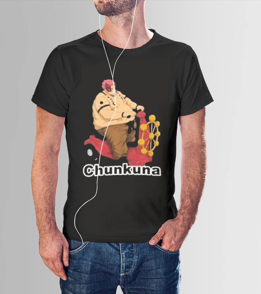 Goofyahhtees Chunkuna Riding Ferris Wheel Machine T-Shirt