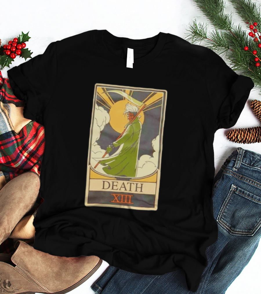 Marvel X Men '97 Gambit Tarot Card Death XIII T-Shirt