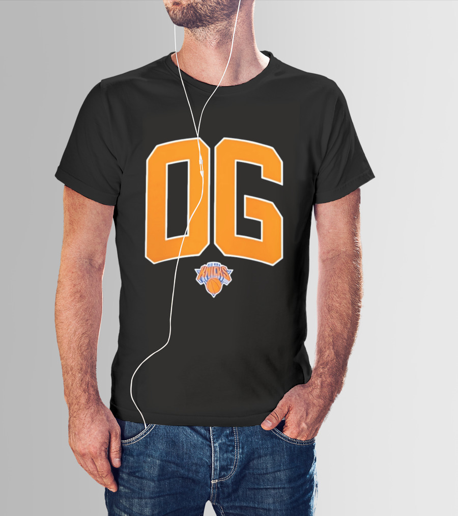 New York Knicks OG Anunoby Basketball T-Shirt