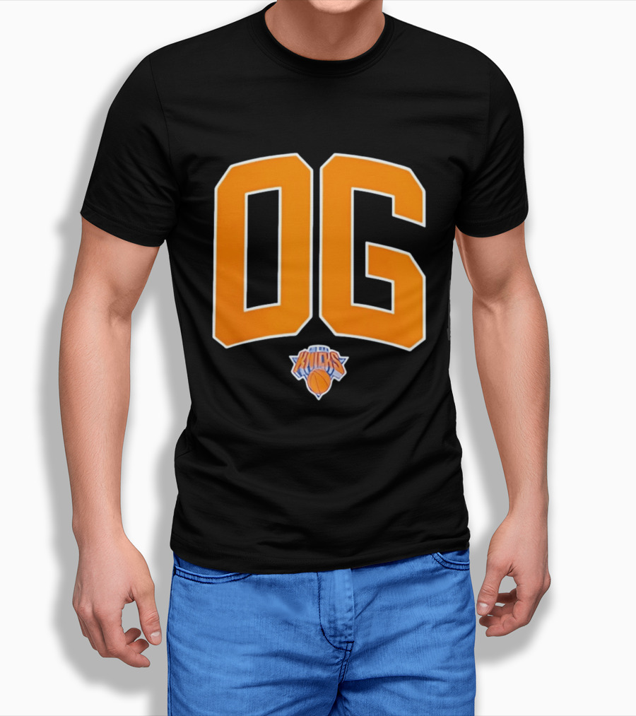 New York Knicks OG Anunoby Basketball T-Shirt