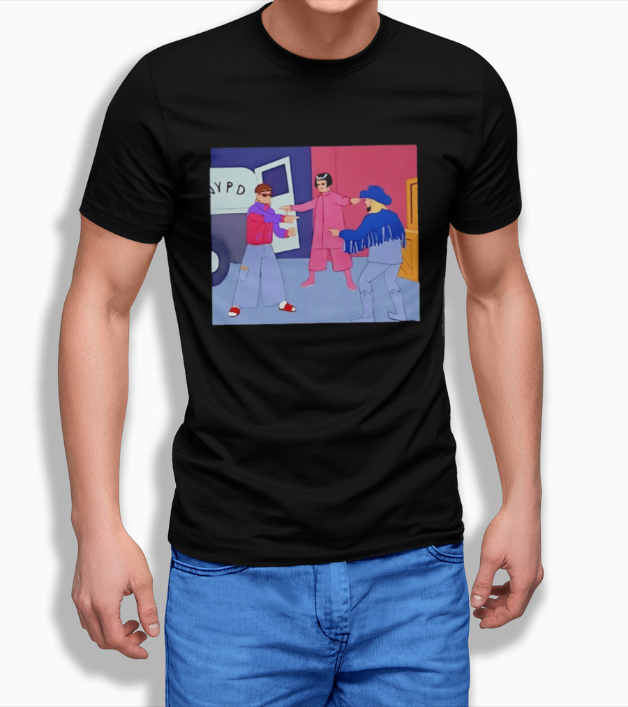 Oliver Tree NYPD Spider Man Pointing Meme T-Shirt