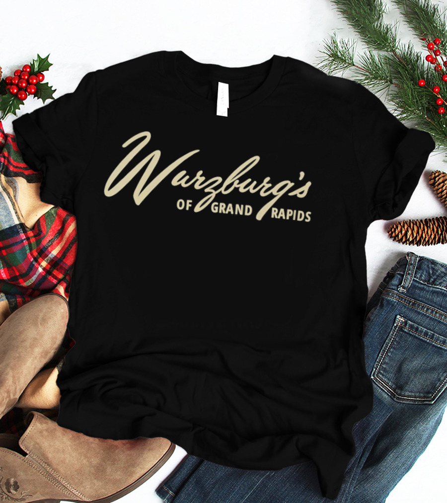 Wurzburg's Of Grand Rapids Classic Script T-Shirt