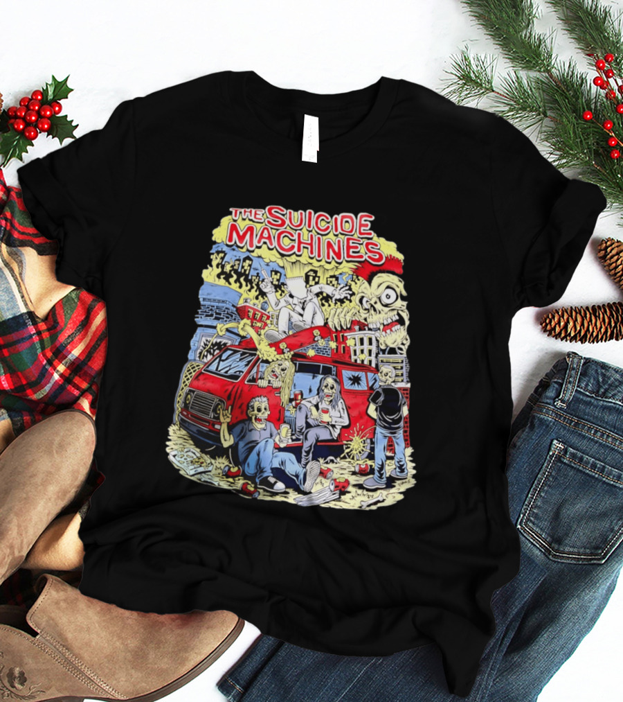 The Suicide Machines Punk Rock Zombie Van Frenzy T-Shirt