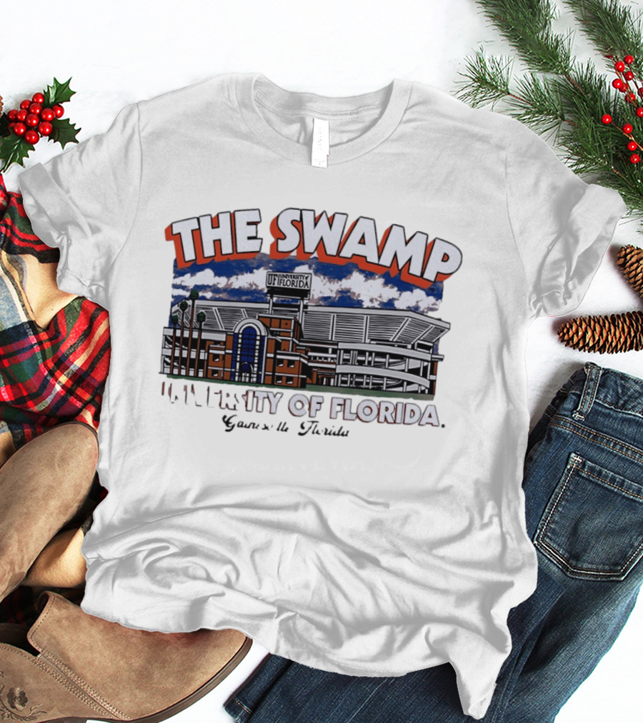 The Swamp University Of Florida Gainesville Stadium Sports Team T-Shirt