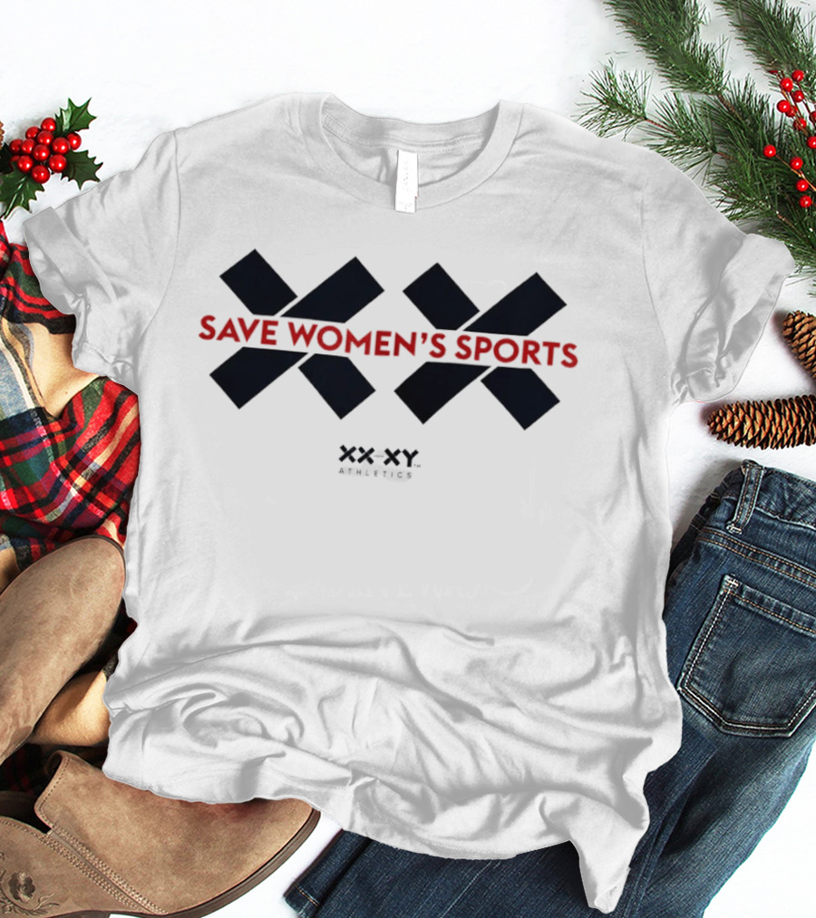 XX XY Athletics Save Women's Sports Empowerment Movement T-Shirt