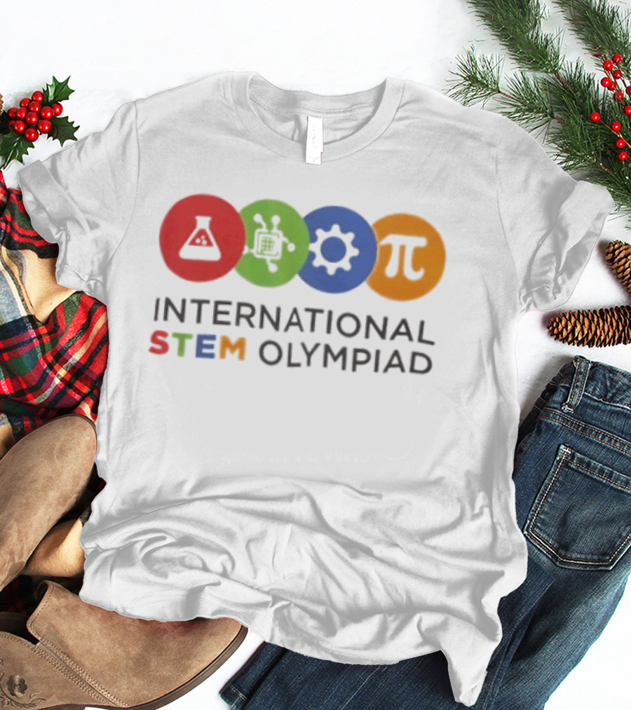 International STEM Olympiad Science Technology Engineering Mathematics T-Shirt