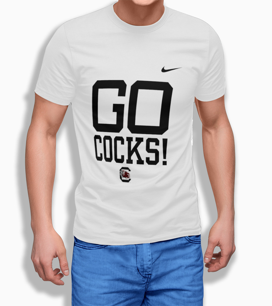 Nike South Carolina Gamecocks Go Cocks NCAA University Of South Carolina Team T-Shirt