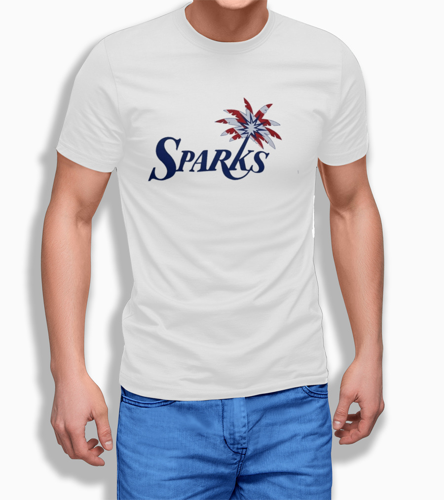 Los Angeles Sparks Stars Stripes Palm Tree Flag T-Shirt