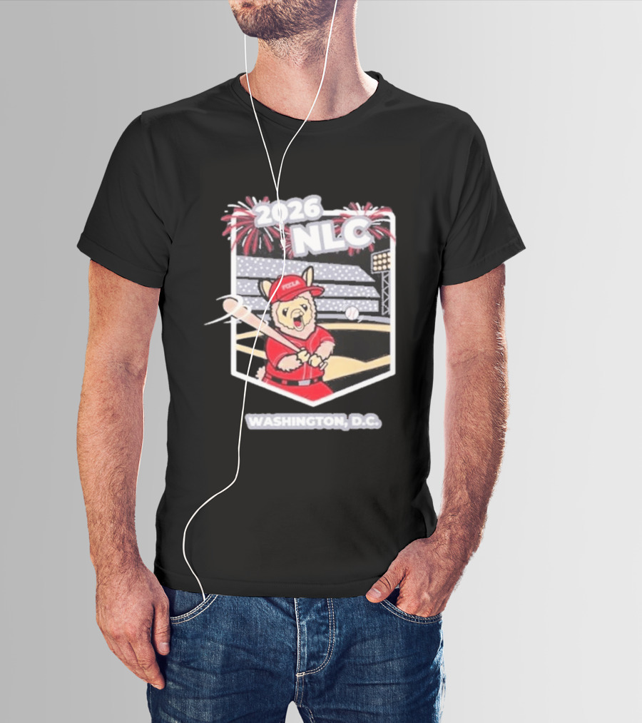 2026 NLC Baseball Llama Stadium Washington DC T-Shirt