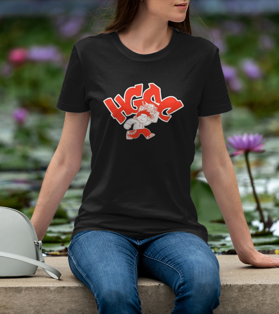 HGSC Hip Hop Boombox Radio 80s Music T-Shirt