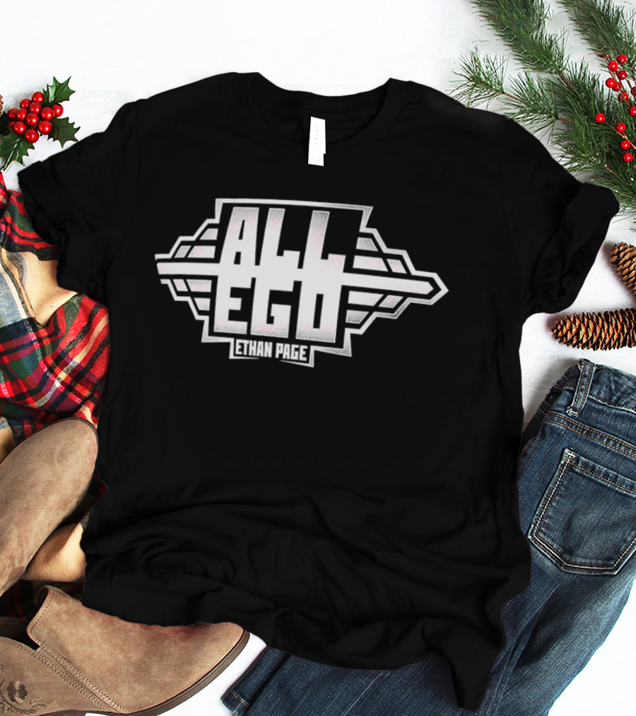 All Ego Ethan Page Retro Wrestling T-Shirt