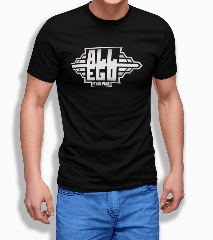 All Ego Ethan Page Retro Wrestling T-Shirt
