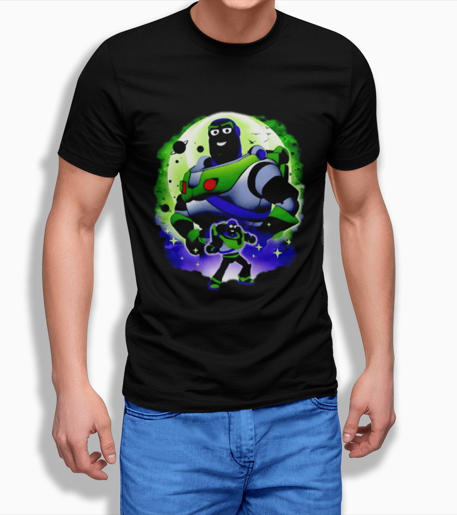 Buzz Lightyear Toy Story To Infinity And Beyond Lunar Adventure T-Shirt