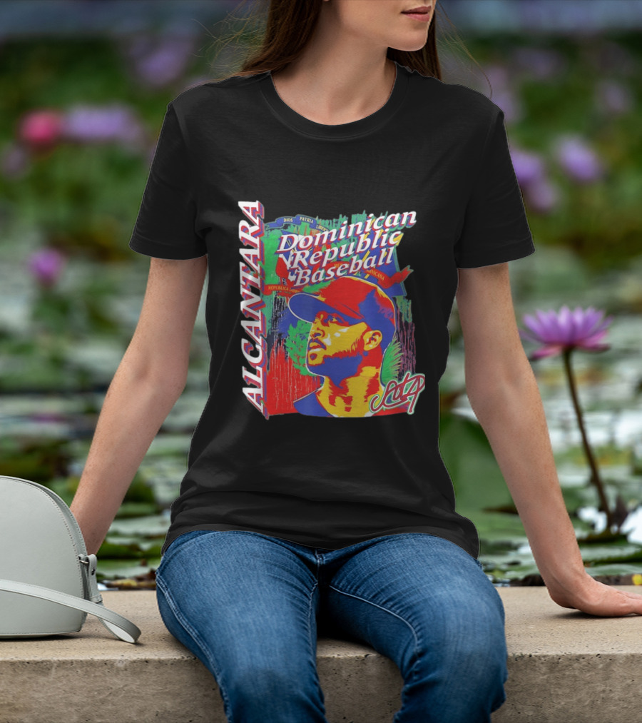 Alcantara Dominican Republic Baseball MLB Sandy T-Shirt