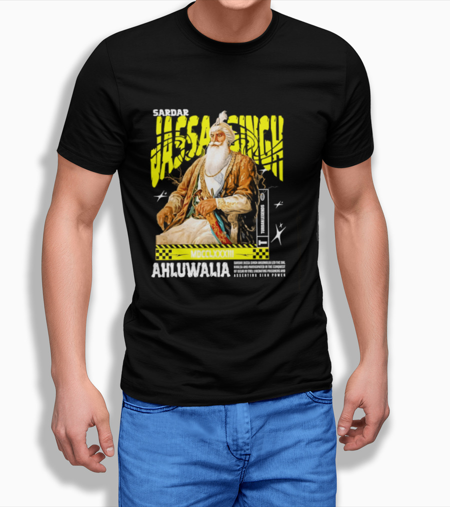 Sardar Jassa Singh Ahluwalia Turban Legends MDCCLXXXIII T-Shirt