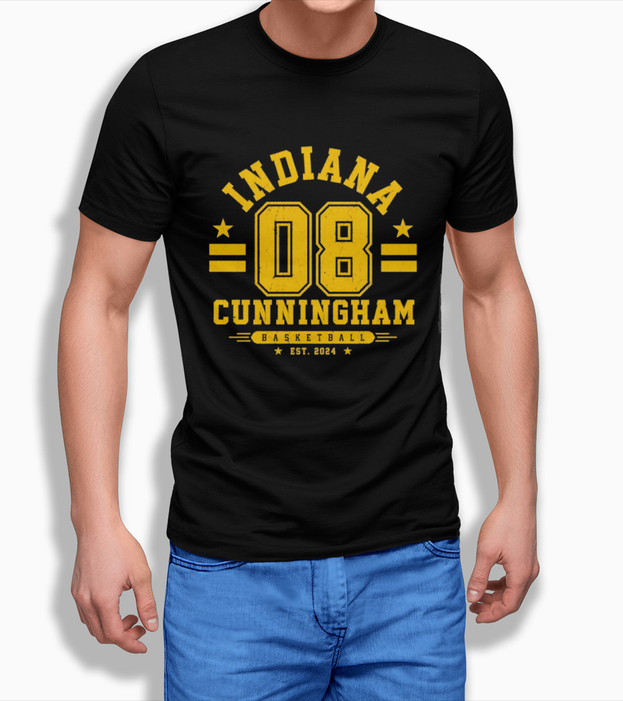 Indiana Fever Basketball Sophie Cunningham 08 Est 2024 T-Shirt