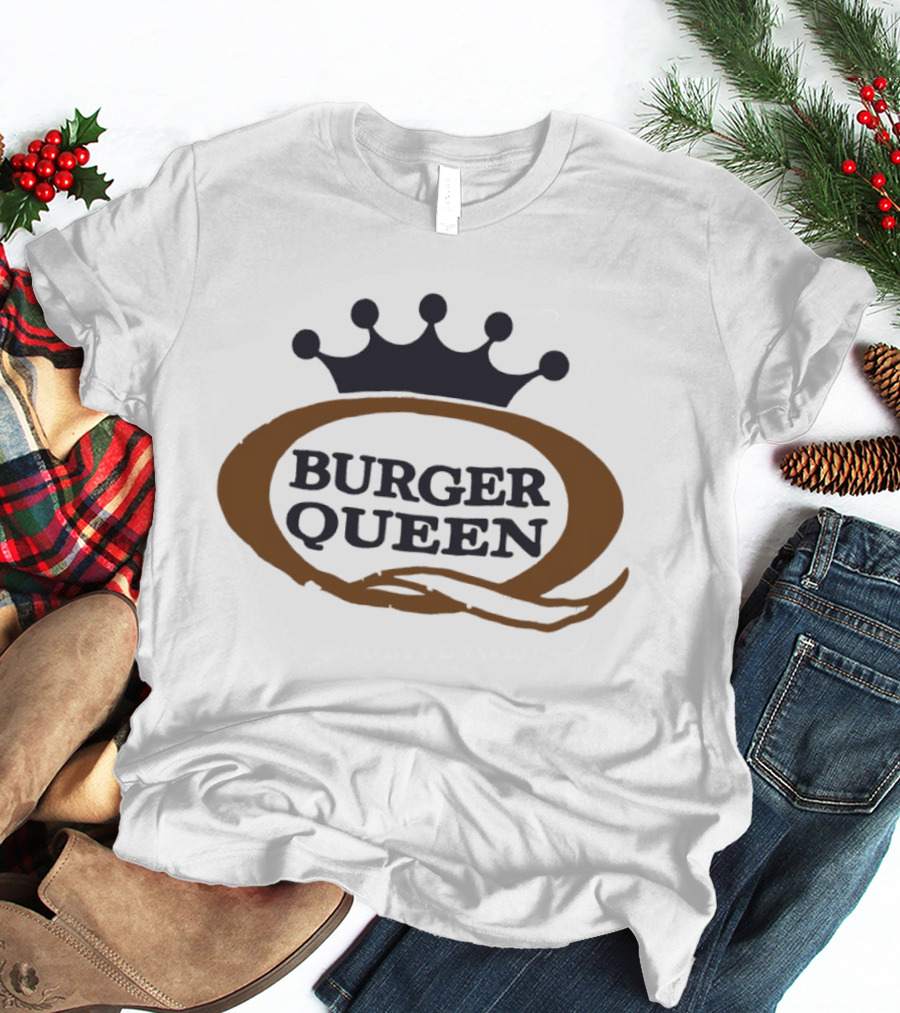 Burger Queen Crown Fast Food T-Shirt