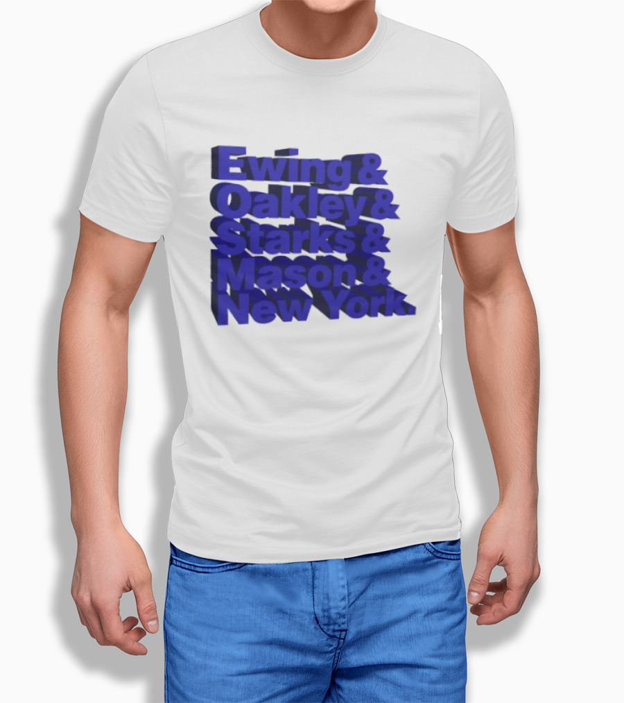 Ewing Oakley Starks Mason New York Knicks Legends T-Shirt