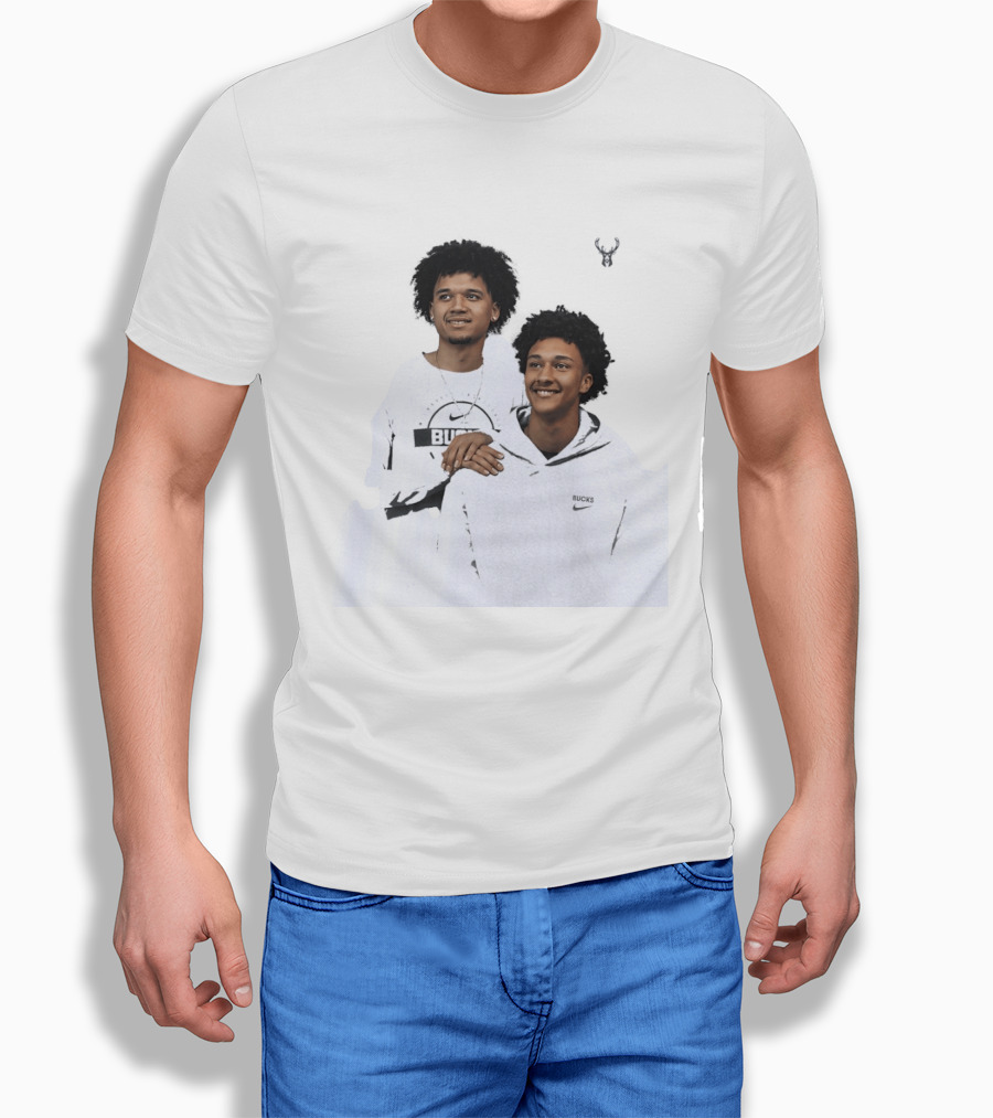 Nate Ament Brayden Burries Milwaukee Bucks Basketball Nike Step Brothers T-Shirt